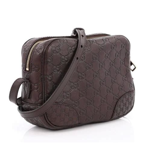 gucci crossbody wallet guccissima leather|genuine Gucci crossbody bags.